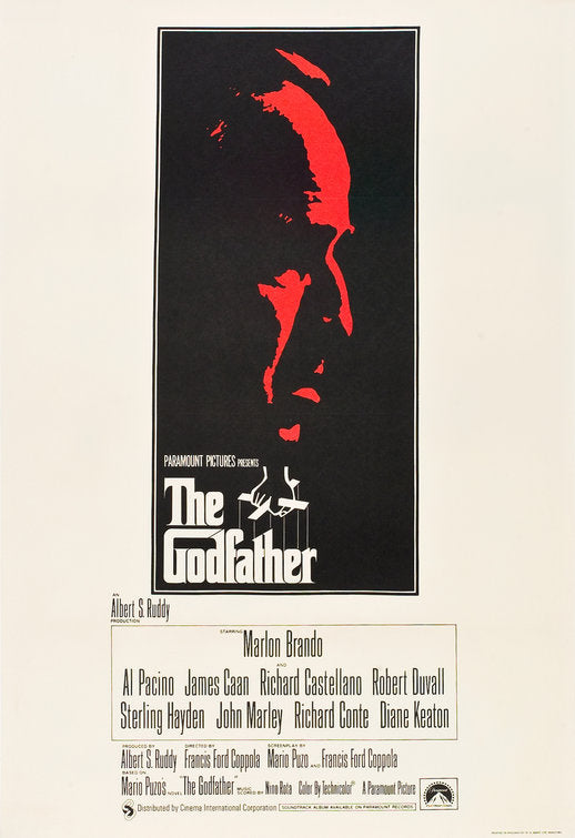 the movie poster: The Godfather (1972) ver2