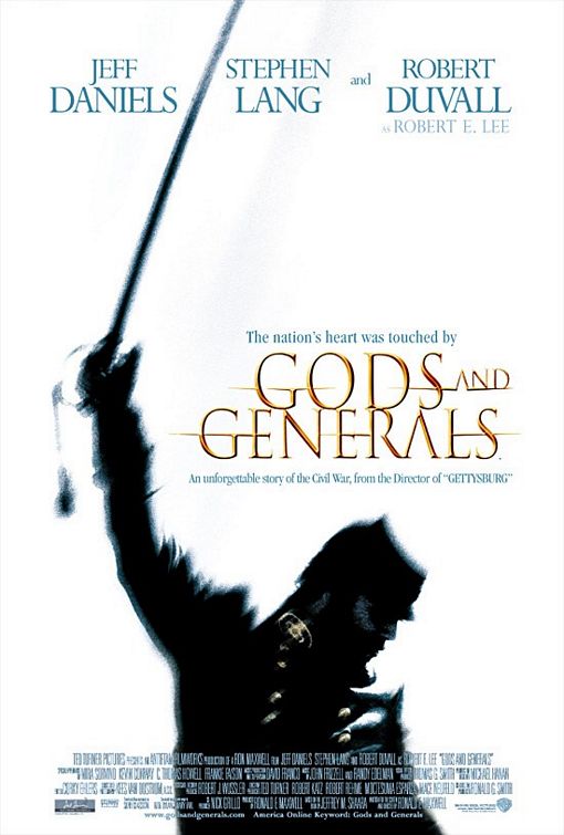 the movie poster: Gods and Generals (2003)