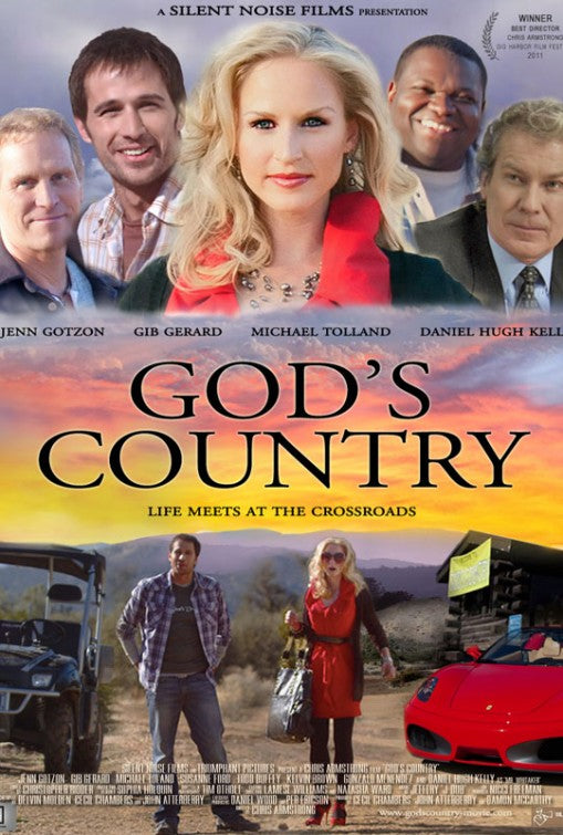 1000 piece jigsaw puzzle for the movie poster: God's Country (2012)