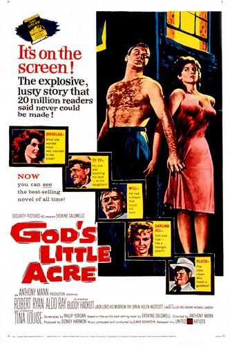the movie poster: God's Little Acre (1958)
