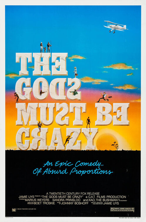 1000 piece jigsaw puzzle for the movie poster: The Gods Must Be Crazy (1981) ver2