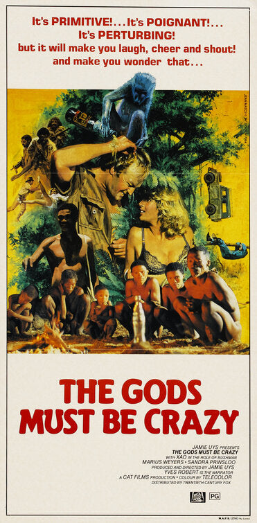 1000 piece jigsaw puzzle for the movie poster: The Gods Must Be Crazy (1981) ver4