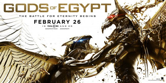 1000 piece jigsaw puzzle for the movie poster: Gods of Egypt (2016) ver10