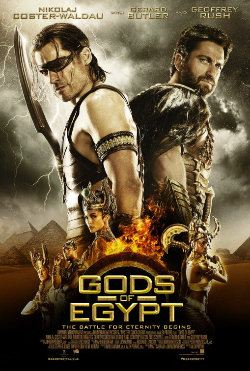 1000 piece jigsaw puzzle for the movie poster: Gods of Egypt (2016) ver21