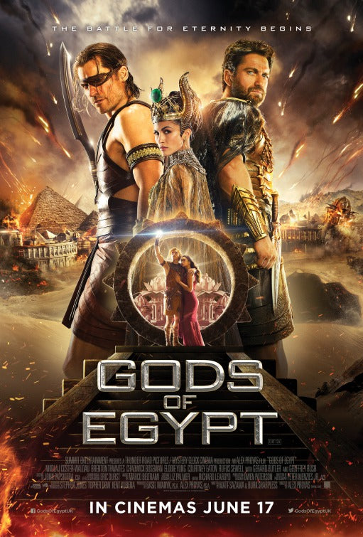 1000 piece jigsaw puzzle for the movie poster: Gods of Egypt (2016) ver27