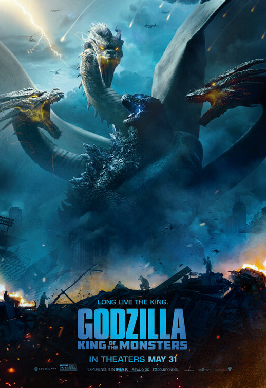 1000 piece jigsaw puzzle for the movie poster: Godzilla: King of the Monsters (2019) ver11