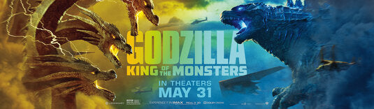 1000 piece jigsaw puzzle for the movie poster: Godzilla: King of the Monsters (2019) ver16