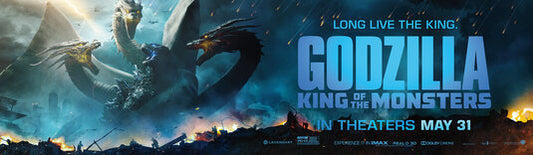1000 piece jigsaw puzzle for the movie poster: Godzilla: King of the Monsters (2019) ver17