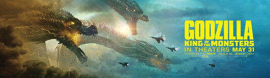 1000 piece jigsaw puzzle for the movie poster: Godzilla: King of the Monsters (2019) ver18