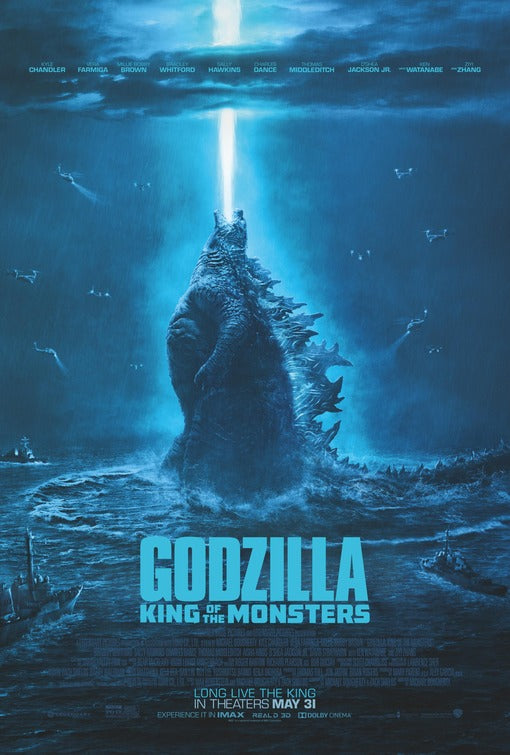 1000 piece jigsaw puzzle for the movie poster: Godzilla: King of the Monsters (2019) ver9