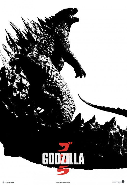 1000 piece jigsaw puzzle for the movie poster: Godzilla (2014) ver10
