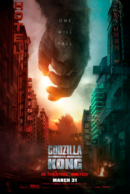 1000 piece jigsaw puzzle for the movie poster: Godzilla vs. Kong (2021) ver10