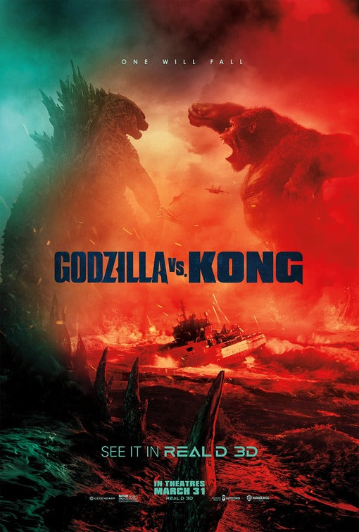 1000 piece jigsaw puzzle for the movie poster: Godzilla vs. Kong (2021) ver12