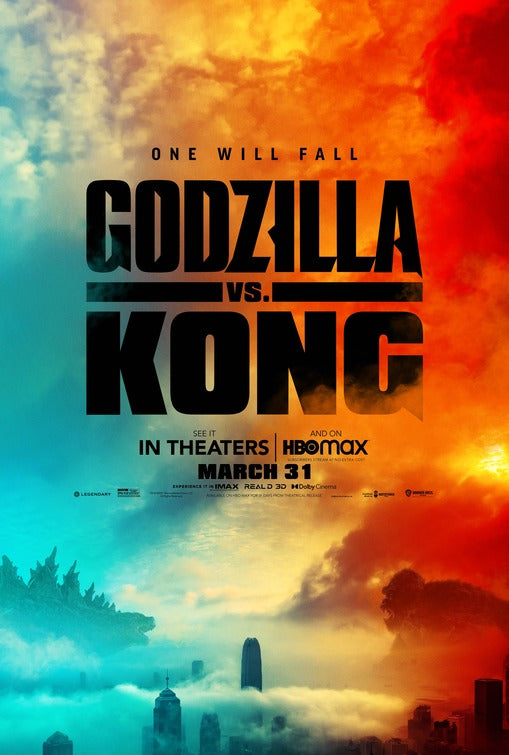 1000 piece jigsaw puzzle for the movie poster: Godzilla vs. Kong (2021) ver18