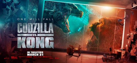 1000 piece jigsaw puzzle for the movie poster: Godzilla vs. Kong (2021) ver20