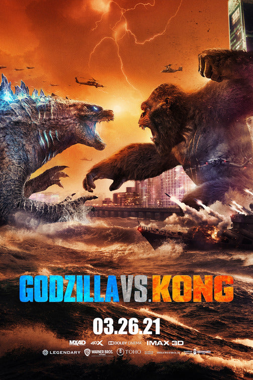 1000 piece jigsaw puzzle for the movie poster: Godzilla vs. Kong (2021) ver4