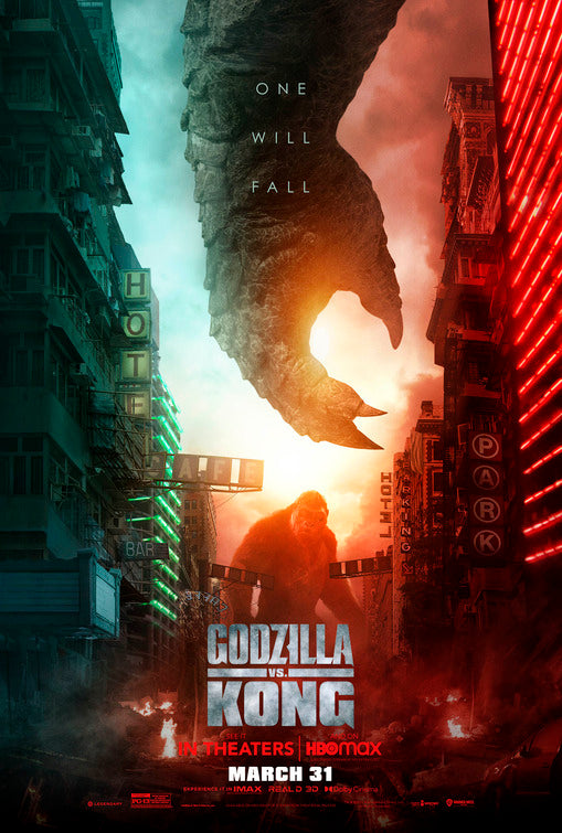 1000 piece jigsaw puzzle for the movie poster: Godzilla vs. Kong (2021) ver9