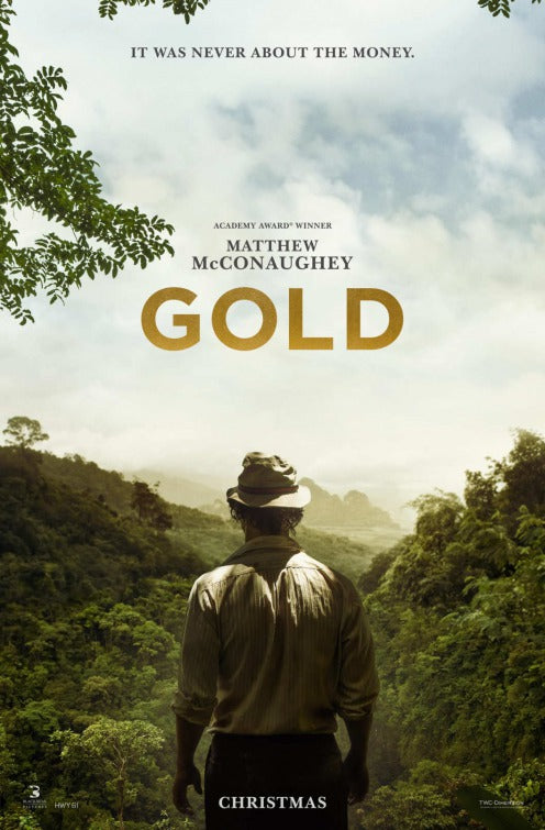 1000 piece jigsaw puzzle for the movie poster: Gold (2016)