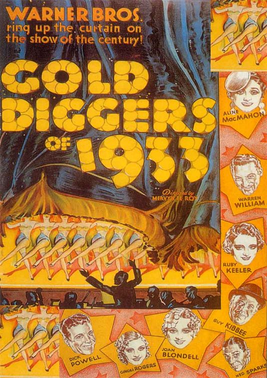 the movie poster: Gold Diggers of 1933 (1933)