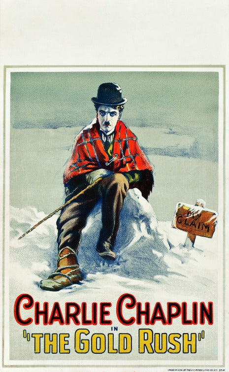 1000 piece jigsaw puzzle for the movie poster: The Gold Rush (1925)