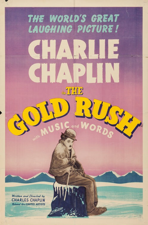 1000 piece jigsaw puzzle for the movie poster: The Gold Rush (1925) ver4