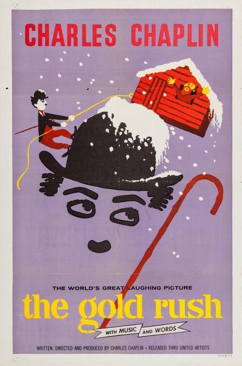 1000 piece jigsaw puzzle for the movie poster: The Gold Rush (1925) ver5