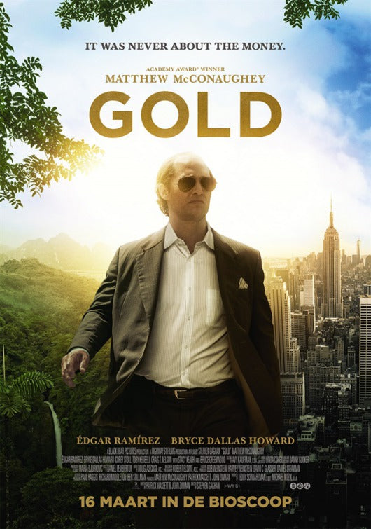 1000 piece jigsaw puzzle for the movie poster: Gold (2016) ver5