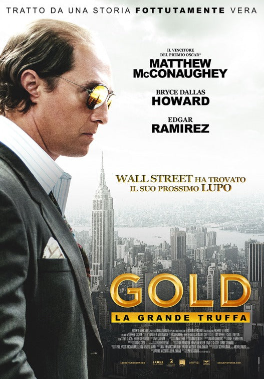 1000 piece jigsaw puzzle for the movie poster: Gold (2016) ver7