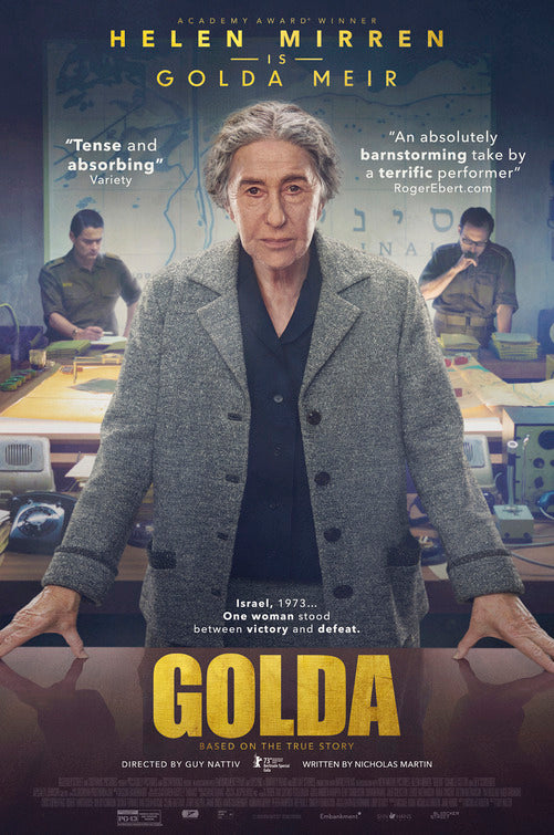 1000 piece jigsaw puzzle for the movie poster: Golda (2023)