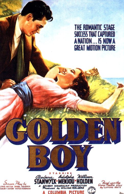 the movie poster: Golden Boy (1939)