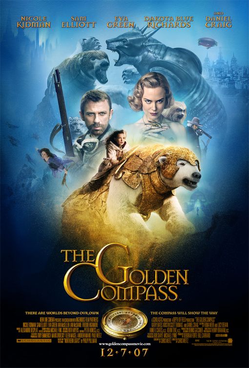 the movie poster: The Golden Compass (2007) ver8