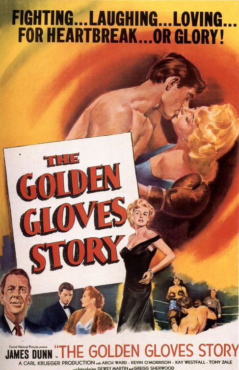 the movie poster: The Golden Gloves Story (1950)