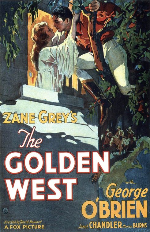 the movie poster: The Golden West (1932)