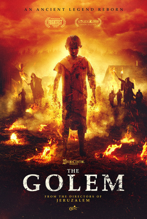 1000 piece jigsaw puzzle for the movie poster: The Golem (2019)