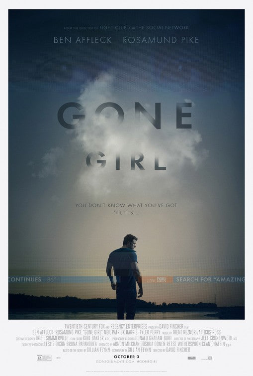 1000 piece jigsaw puzzle for the movie poster: Gone Girl (2014) ver2