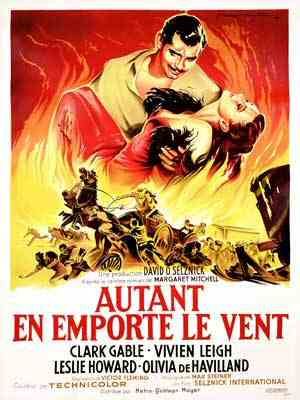the movie poster: Gone With the Wind (1939) ver5