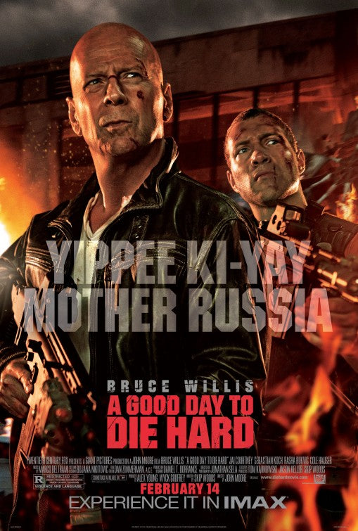 1000 piece jigsaw puzzle for the movie poster: A Good Day to Die Hard (2013) ver5