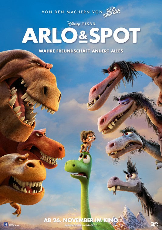 1000 piece jigsaw puzzle for the movie poster: The Good Dinosaur (2015) ver10