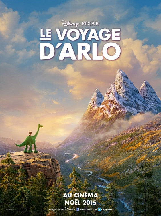 1000 piece jigsaw puzzle for the movie poster: The Good Dinosaur (2015) ver2