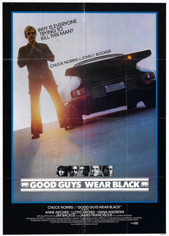 1000 piece jigsaw puzzle for the movie poster: Good Guys Wear Black (1978) ver2