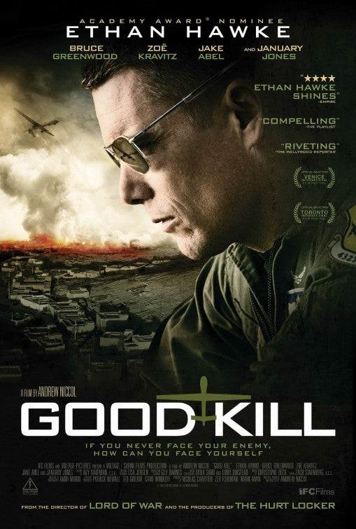 1000 piece jigsaw puzzle for the movie poster: Good Kill (2015) ver2