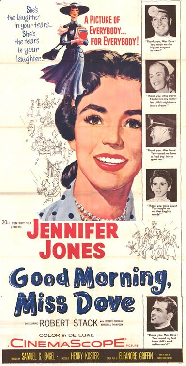 the movie poster: Good Morning, Miss Dove (1955)
