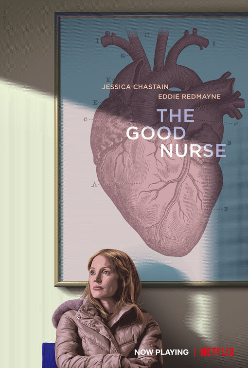 1000 piece jigsaw puzzle for the movie poster: The Good Nurse (2022) ver2