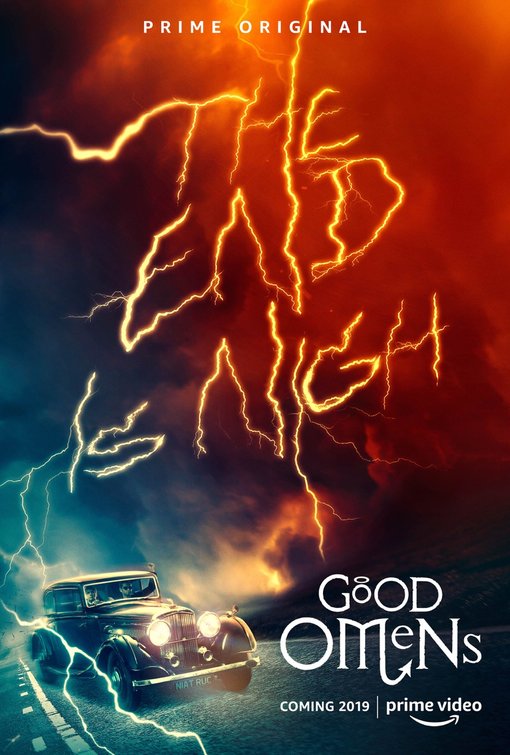 1000 piece jigsaw puzzle for tv poster: Good Omens
