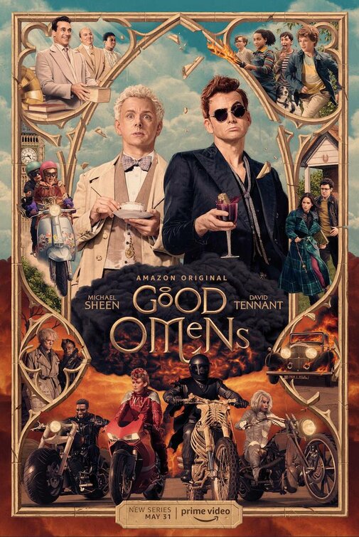 1000 piece jigsaw puzzle for tv poster: Good Omens, ver5