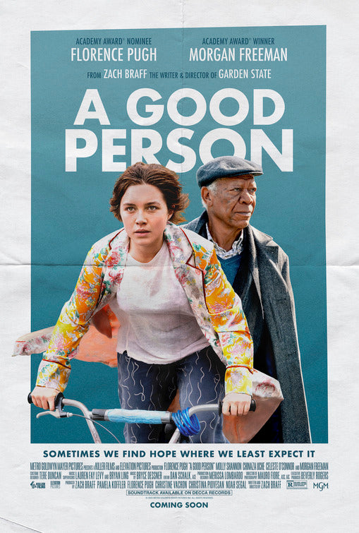 1000 piece jigsaw puzzle for the movie poster: A Good Person (2023)