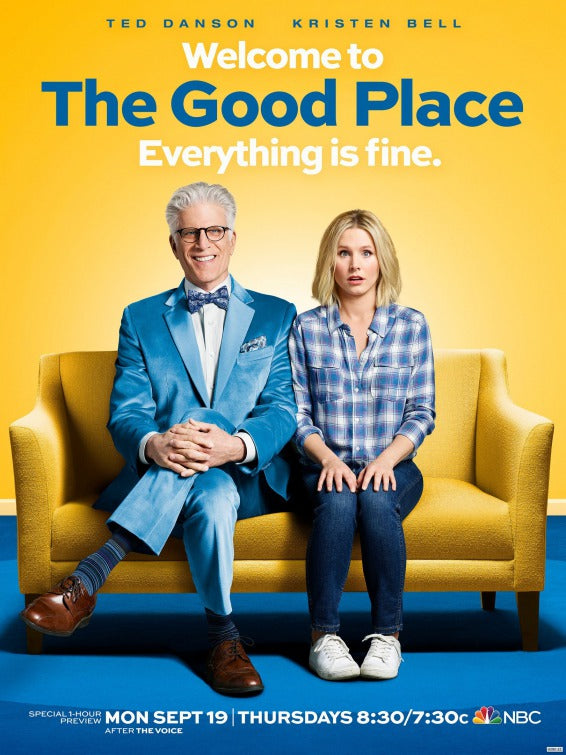 1000 piece jigsaw puzzle for tv poster: The Good Place