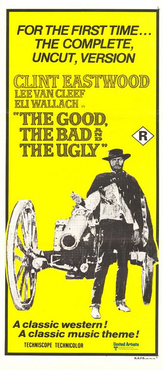 the movie poster: The Good, the Bad, and the Ugly (1966) ver3