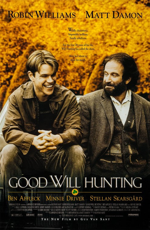 the movie poster: Good Will Hunting (1997)