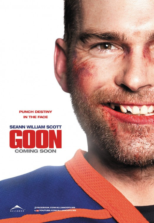 1000 piece jigsaw puzzle for the movie poster: Goon (2012)